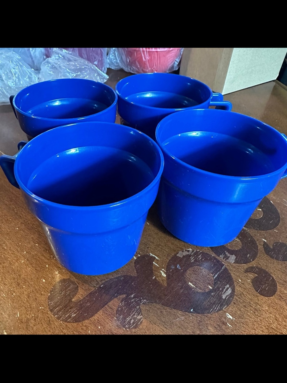 Tupperware Aloha Mugs